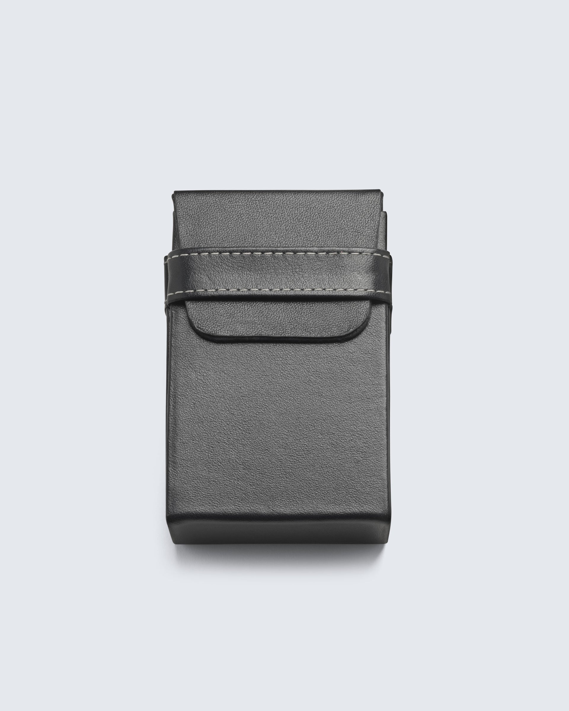 leather cigarette case Leather Cigarette Case in Navy